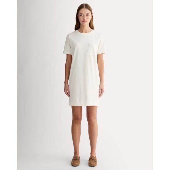 EVERLANE The Organic Cotton Weekend Tee Dress NEW - Picture 1 of 9